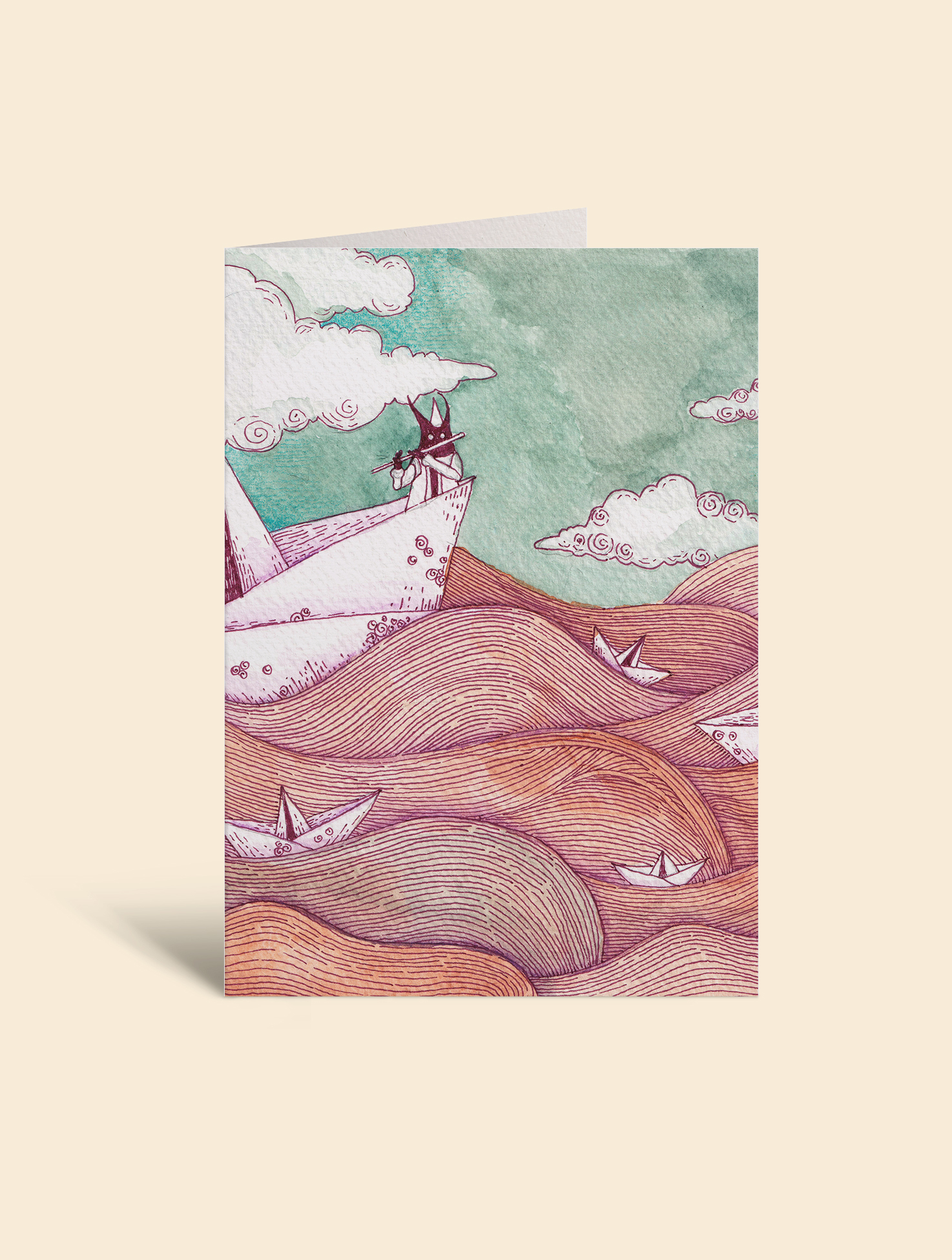 adventure on a paper boat adventure on a paper boat