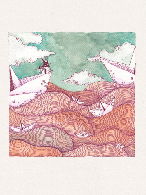 adventure on a paper boat thumbnail