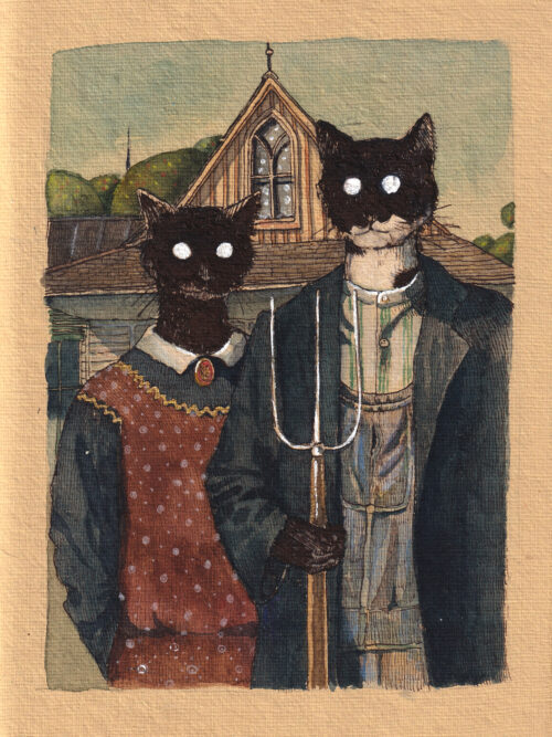 American Gothic, Cat Edition